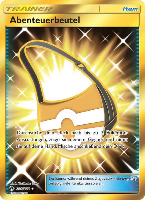 Abenteuerbeutel 228 — Echo des Donners (German Pokémon TCG card)