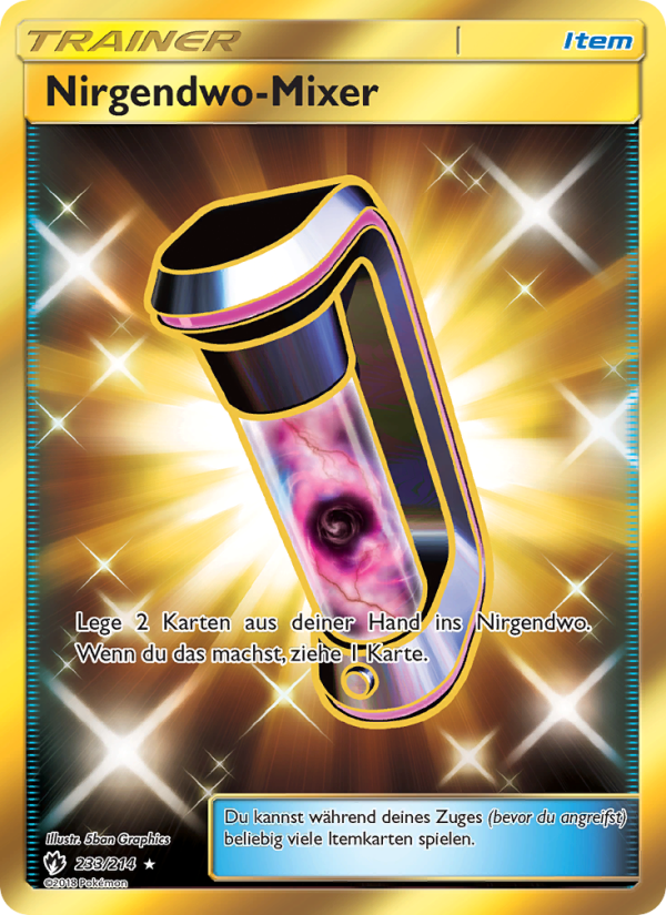 Nirgendwo-Mixer 233 — Echo des Donners (German Pokémon TCG card)