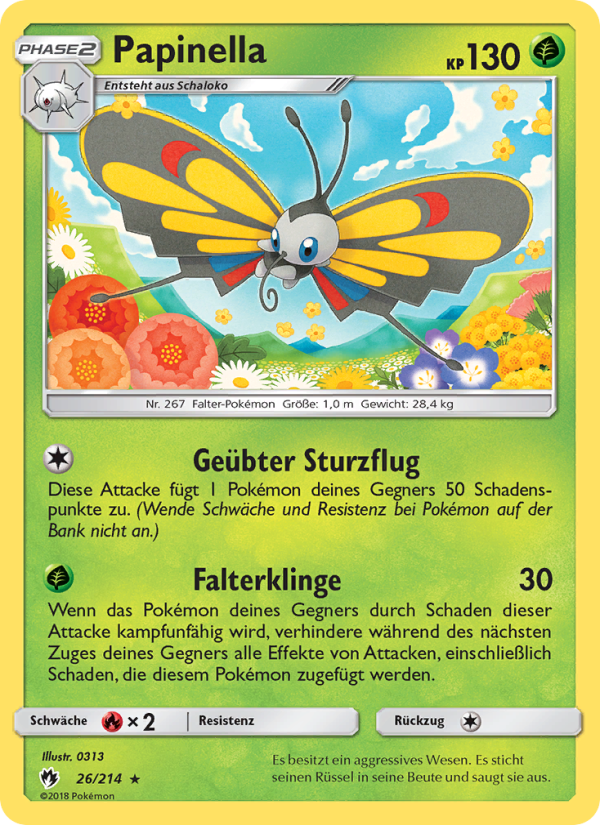 Papinella Pokémon TCG cards