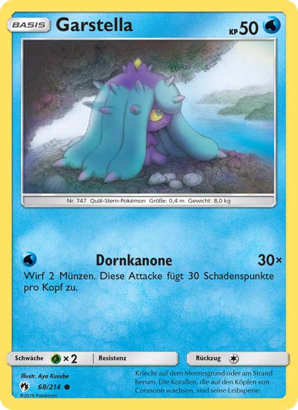 Garstella 68 — Lost Thunder (German Pokémon TCG card)