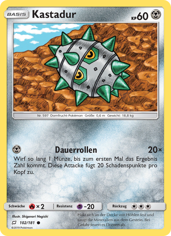 Kastadur 102 — Teams Sind Trumpf (German Pokémon TCG card)