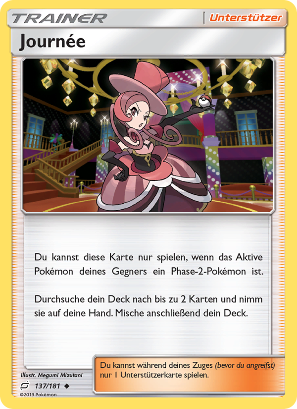 Journée 137 — Teams Sind Trumpf (German Pokémon TCG card)
