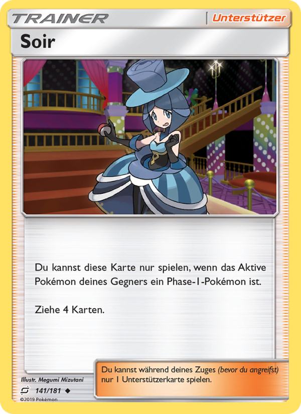 Soir 141 — Teams Sind Trumpf (German Pokémon TCG card)