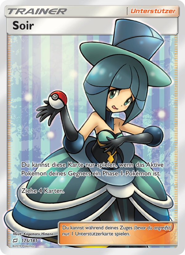 Soir 175 — Teams Sind Trumpf (German Pokémon TCG card)