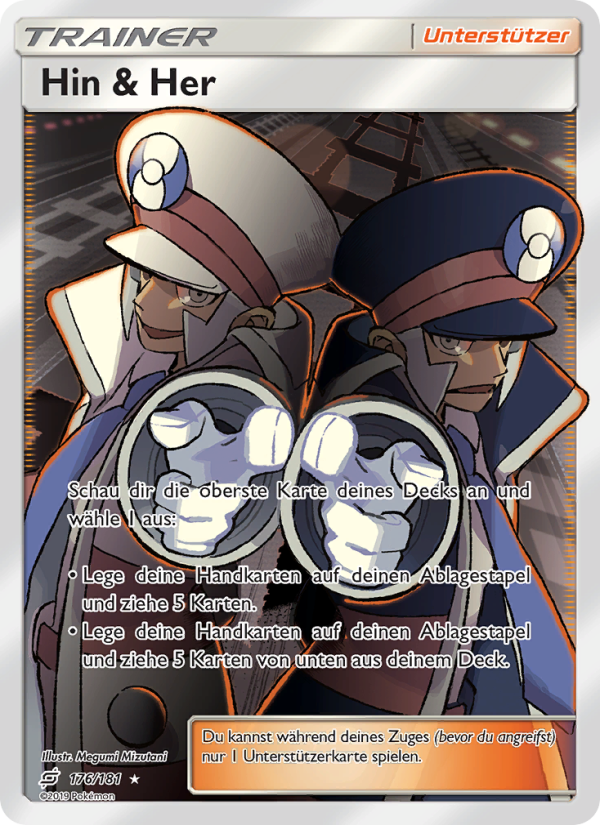 Hin & Her 176 — Teams Sind Trumpf (German Pokémon TCG card)