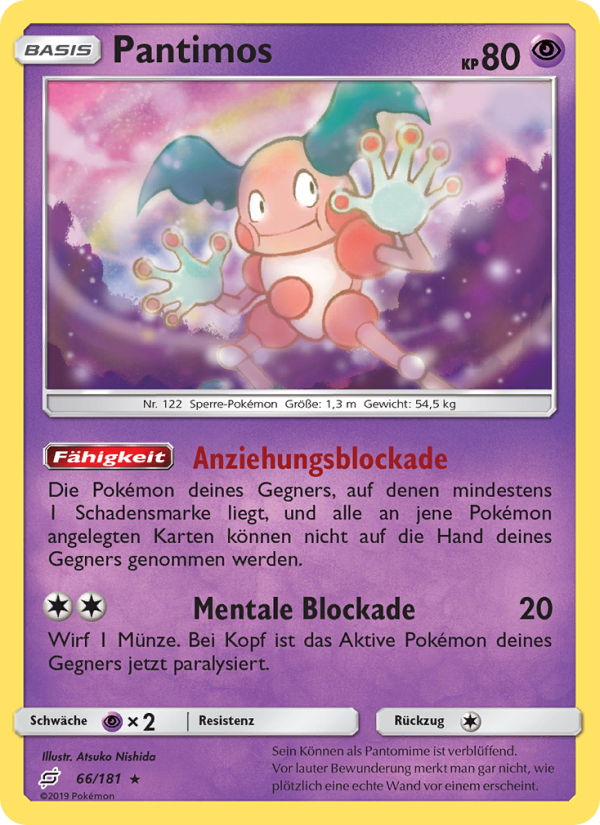 Pantimos 66 — Teams Sind Trumpf (German Pokémon TCG card)