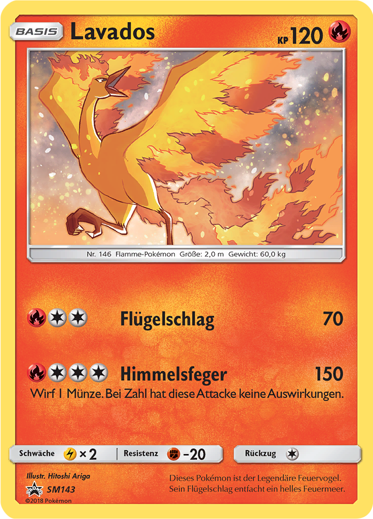 Lavados SM143 — SM Promokarten (German Pokémon TCG card)