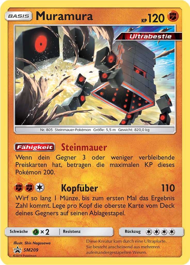 Muramura SM209 — SM Promokarten (German Pokémon TCG card)