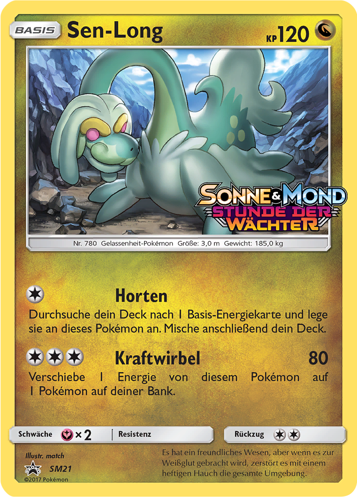 Sen-Long SM21 — SM Promokarten (German Pokémon TCG card)