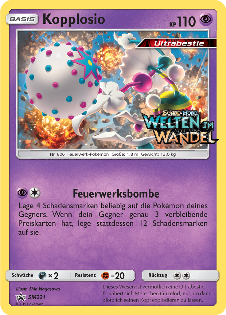 Kopplosio SM221 — SM Promokarten (German Pokémon TCG card)