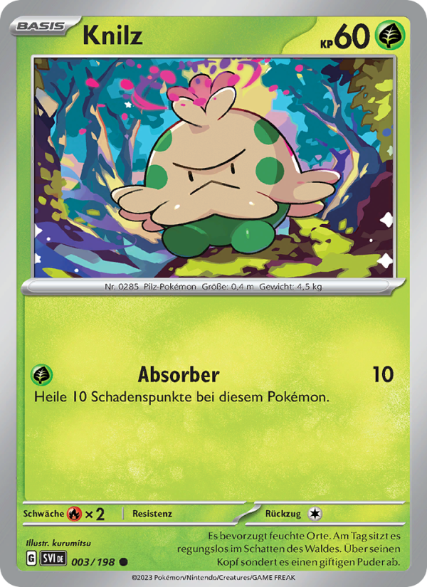 Knilz Pokémon TCG cards