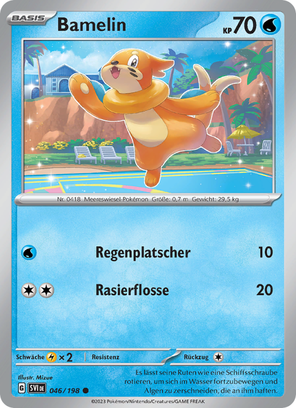 Bamelin 046 — Scarlet & Violet (German Pokémon TCG card)