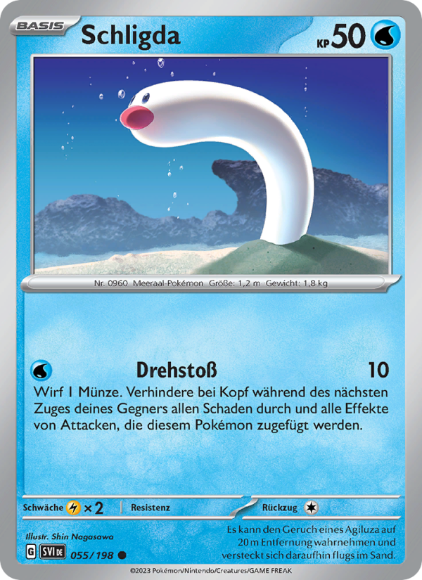 Schligda 055 — Karmesin & Purpur (German Pokémon TCG card)