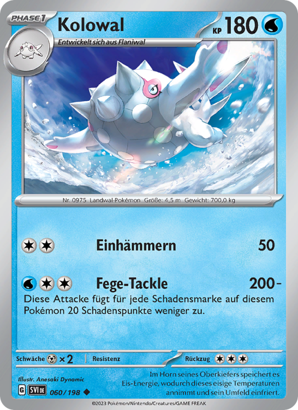 Kolowal 060 — Karmesin & Purpur (German Pokémon TCG card)