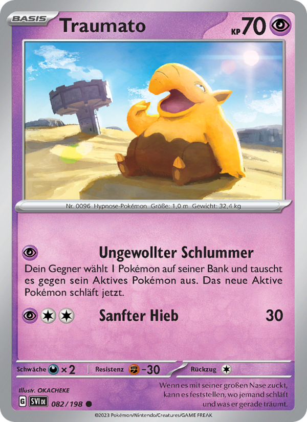 Traumato 082 — Karmesin & Purpur (German Pokémon TCG card)