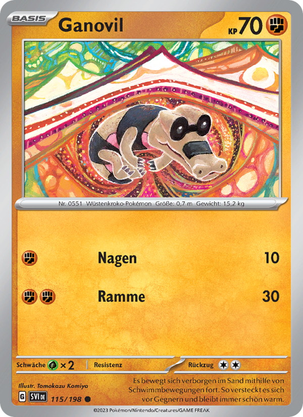 Ganovil Pokémon TCG cards