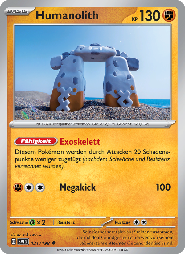 Humanolith Pokémon TCG cards