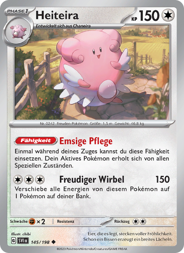 Heiteira Pokémon TCG cards