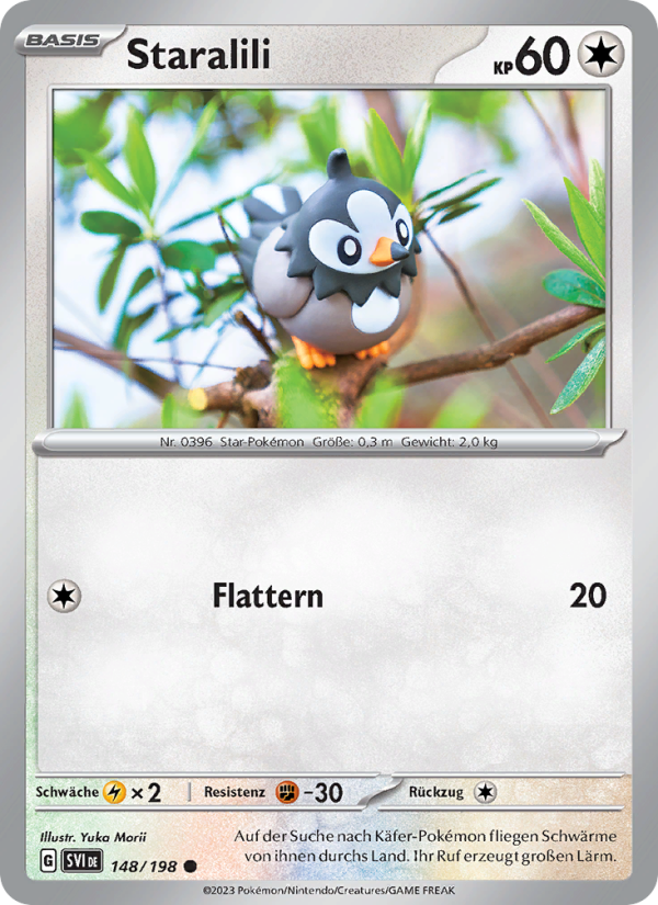 Staralili Pokémon TCG cards