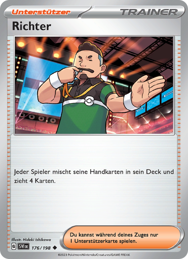 Richter 176 — Karmesin & Purpur (German Pokémon TCG card)