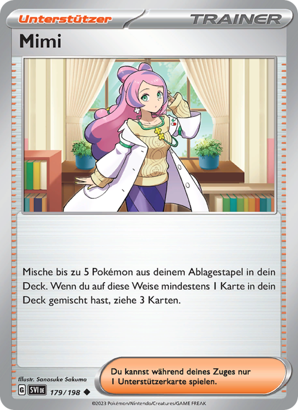 Mimi 179 — Karmesin & Purpur (German Pokémon TCG card)