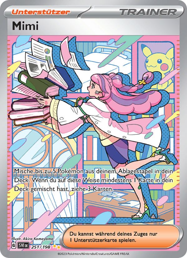 Mimi 251 — Karmesin & Purpur (German Pokémon TCG card)