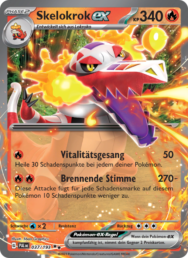 Skelokrok- Pokémon TCG cards