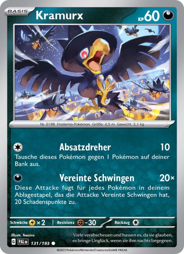 Kramurx Pokémon TCG cards