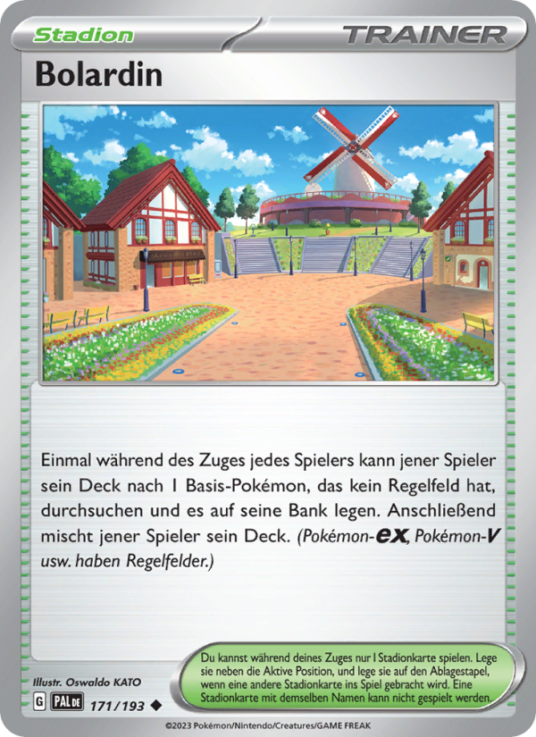 Bolardin 171 — Entwicklungen in Paldea (German Pokémon TCG card)