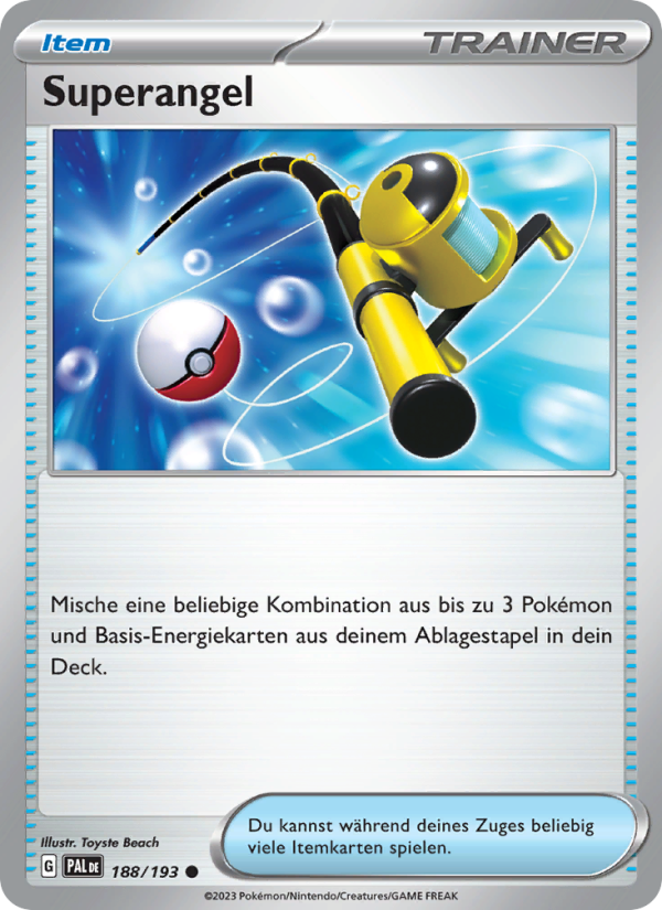 Superangel 188 — Entwicklungen in Paldea (German Pokémon TCG card)