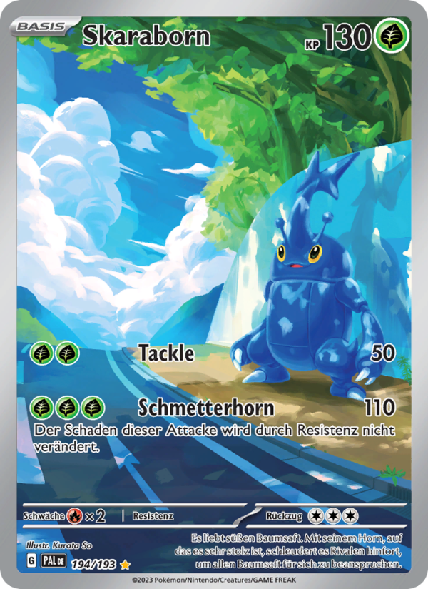 Skaraborn 194 — Entwicklungen in Paldea (German Pokémon TCG card)