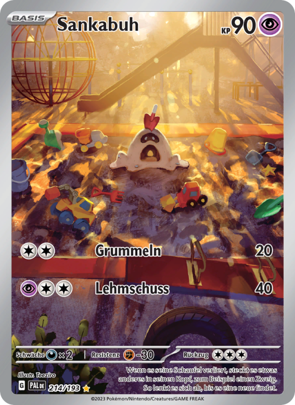 Sankabuh 214 — Entwicklungen in Paldea (German Pokémon TCG card)
