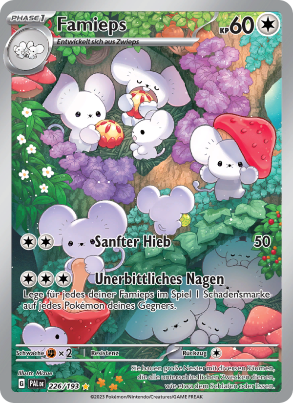 Famieps 226 — Entwicklungen in Paldea (German Pokémon TCG card)