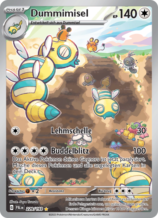 Dummimisel 229 — Paldea Evolved (German Pokémon TCG card)