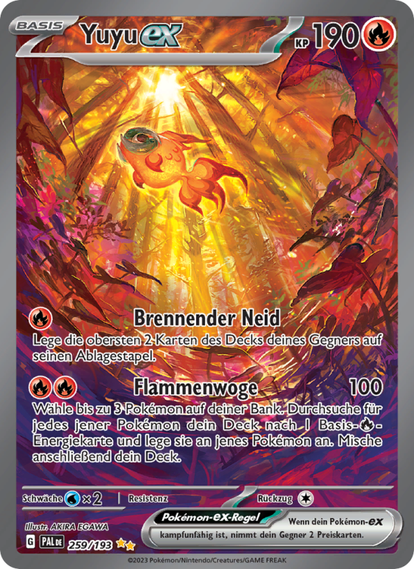 Yuyu-ex 259 — Entwicklungen in Paldea (German Pokémon TCG card)