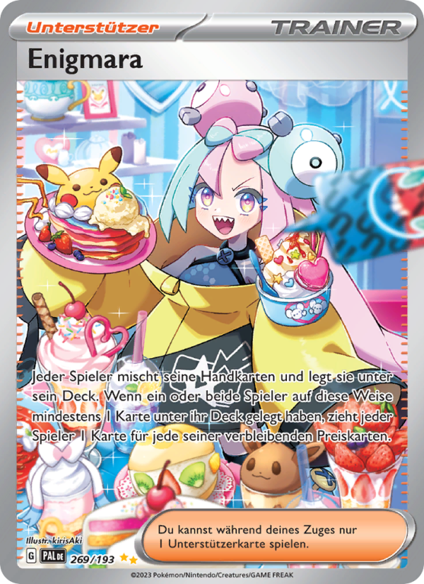 Enigmara 269 — Entwicklungen in Paldea (German Pokémon TCG card)