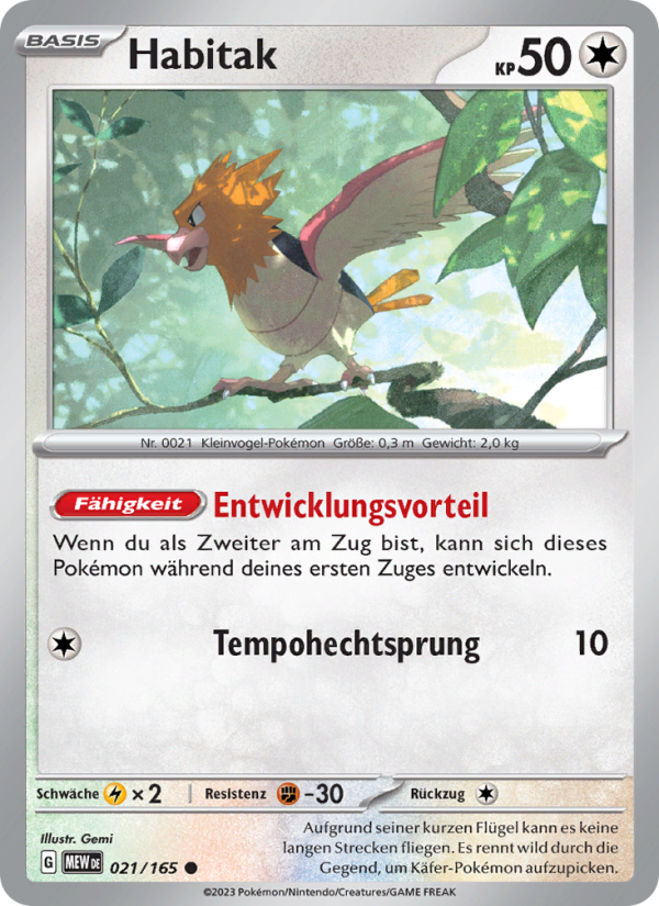 Habitak Pokémon TCG cards