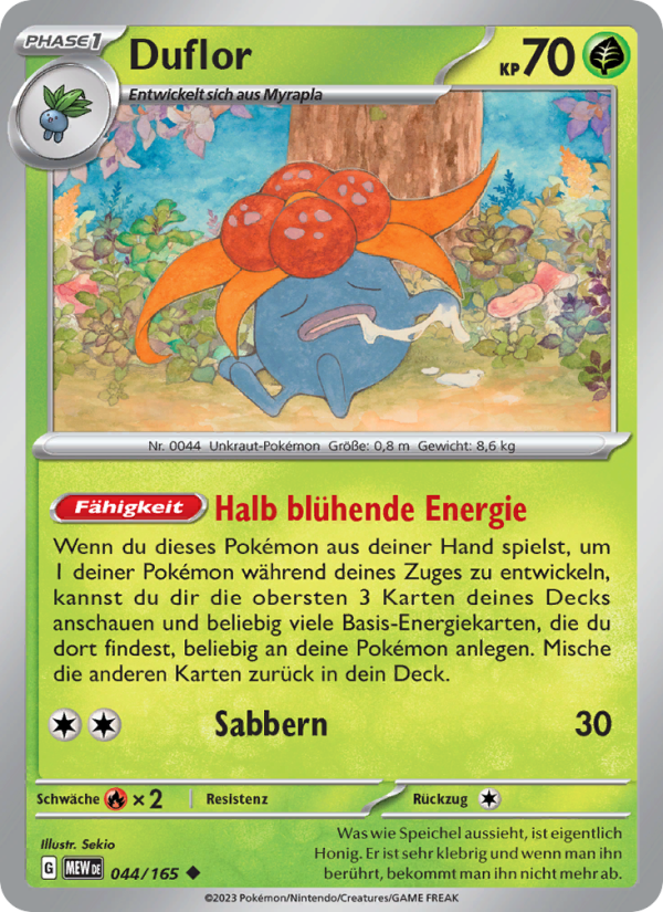 Duflor Pokémon TCG cards