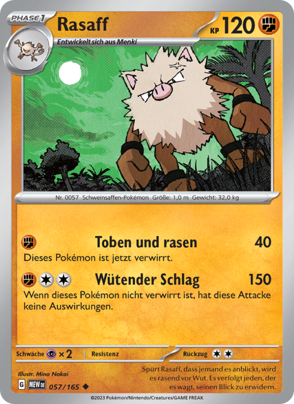 Rasaff Pokémon TCG cards
