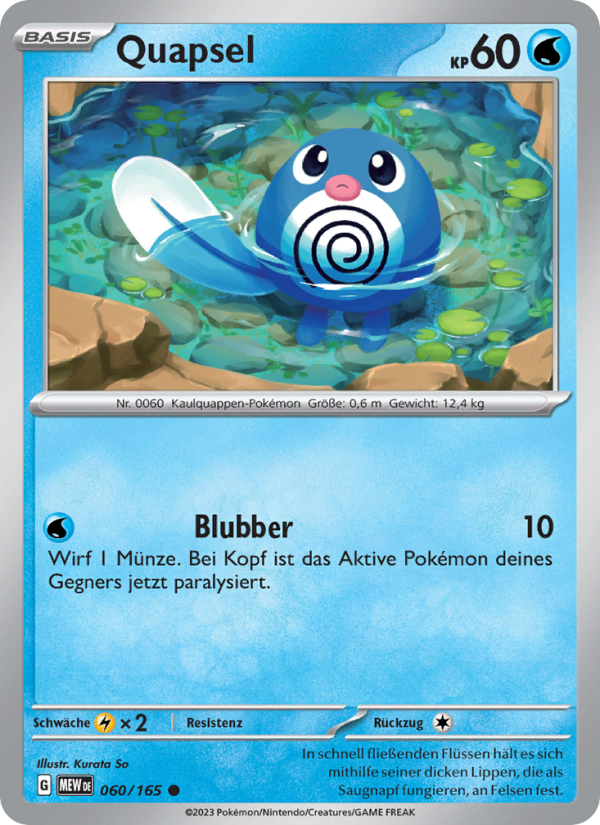 Quapsel Pokémon TCG cards