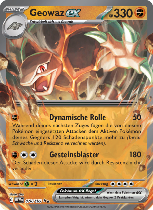 Geowaz- Pokémon TCG cards