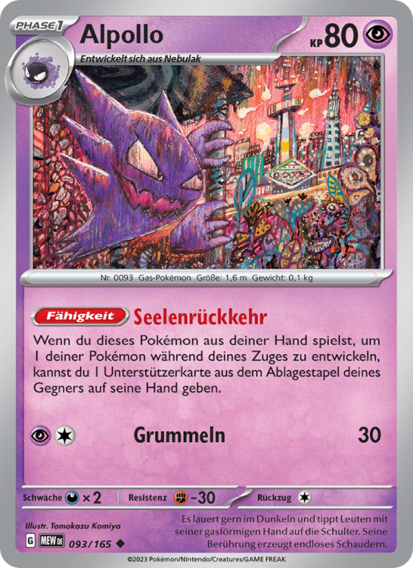 Alpollo Pokémon TCG cards