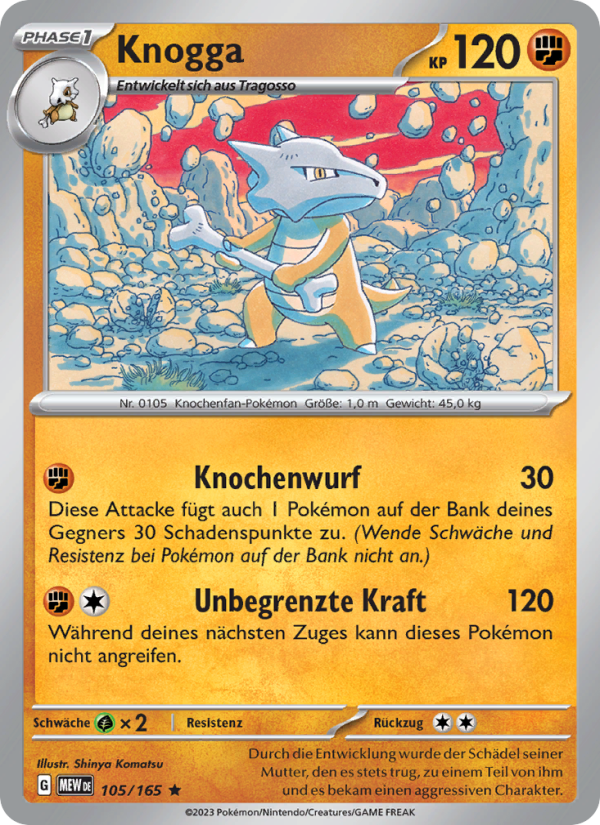 Knogga Pokémon TCG cards