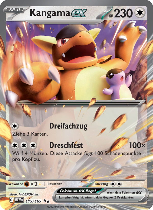 Kangama- Pokémon TCG cards