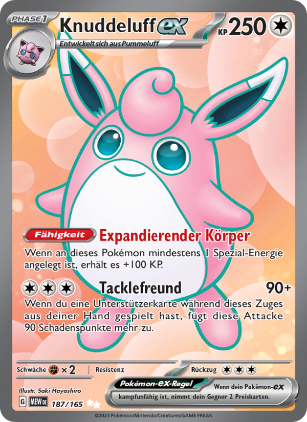 Knuddeluff- Pokémon TCG cards