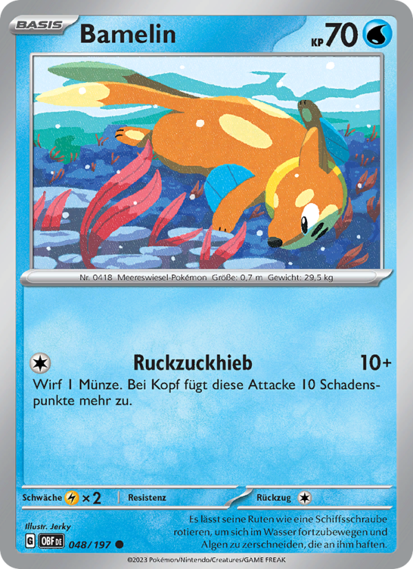 Bamelin Pokémon TCG cards