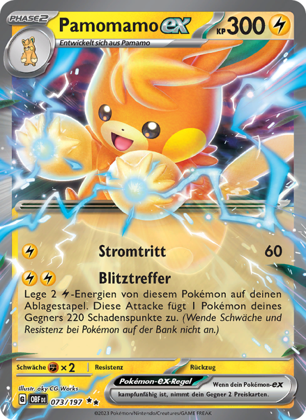 Pamomamo- Pokémon TCG cards