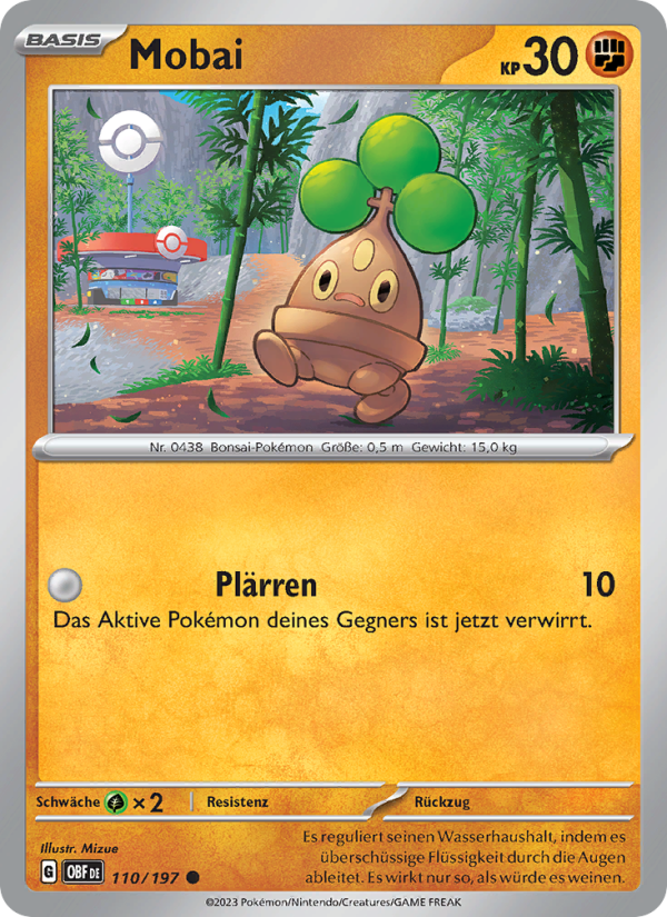 Mobai Pokémon TCG cards