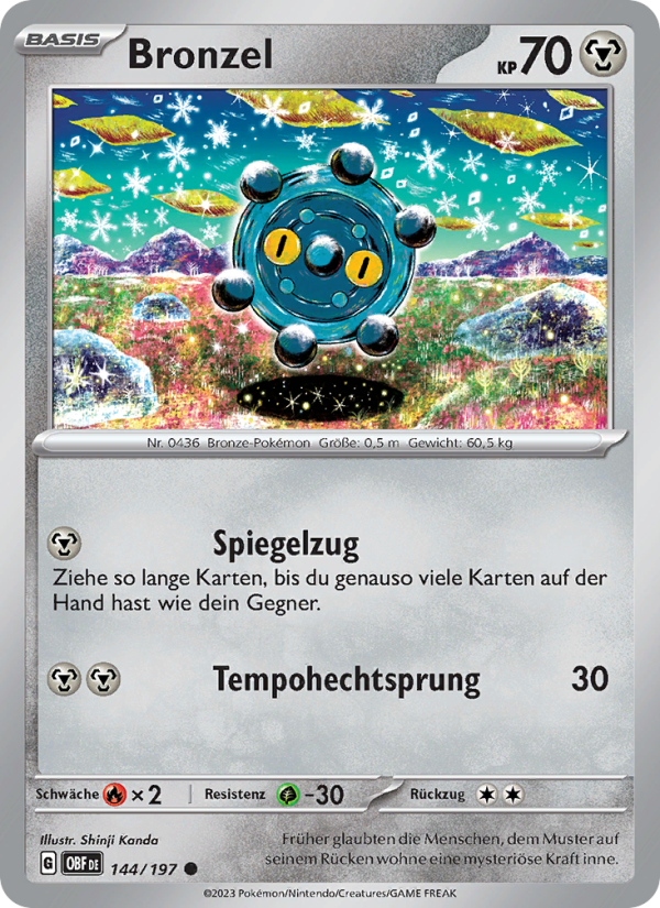 Bronzel Pokémon TCG cards