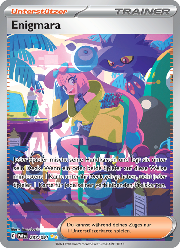 Enigmara 237 — Paldeas Schicksale (German Pokémon TCG card)